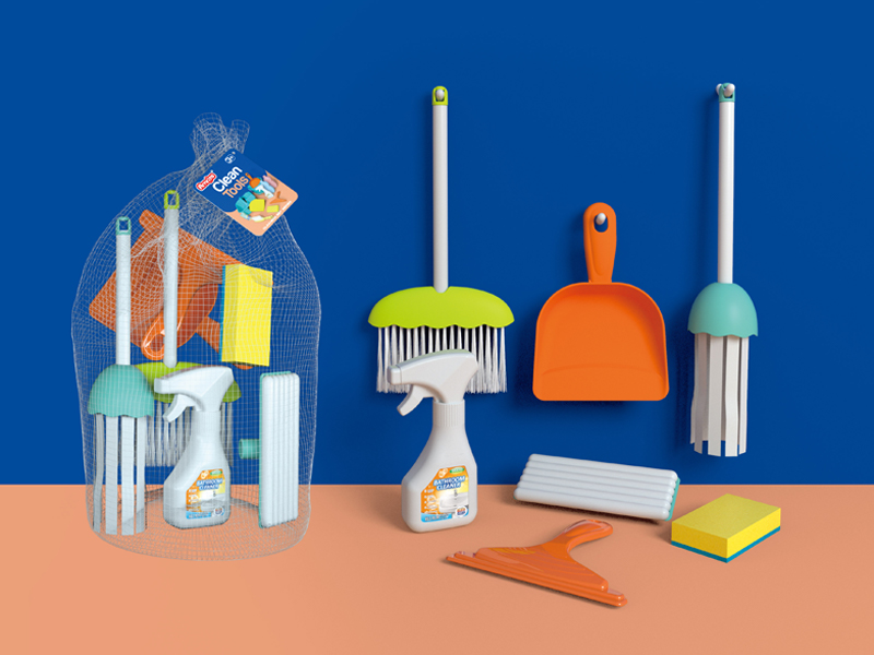 Cleaning Tool Toy Set