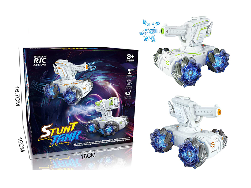 Remote Control 11 Channel Stunt Water Bullet Tank(Lights And Music)