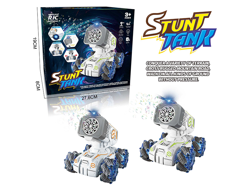 Remote Control 11 Channel Stunt Bubble Tank(Lights And Music)