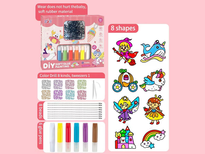 Princess Soft Adhesive Painting