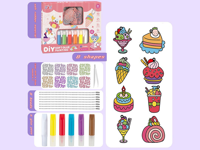 Dessert Soft Adhesive Painting