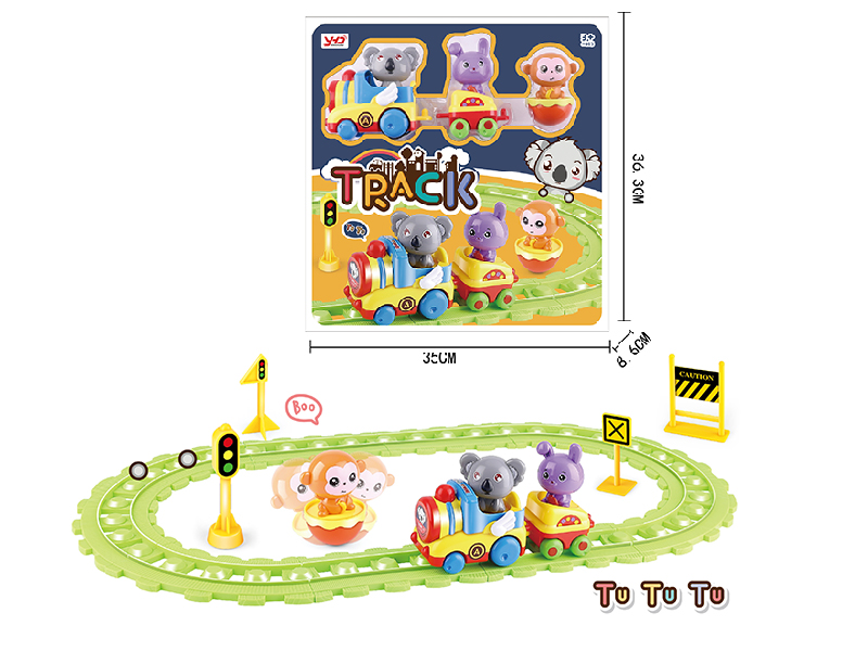 Koala Cartoon Rail Car + Tumbler