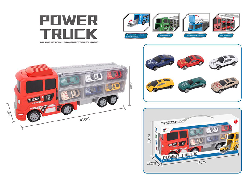Slide Storage Fire Control Container Car(With Slide Alloy Cars)