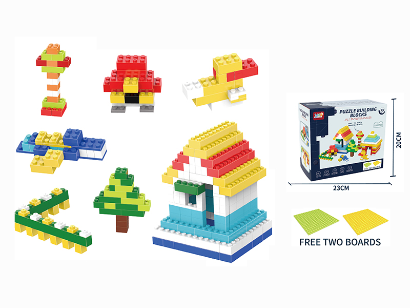 Building Blocks 1000PCS(Baseboard *2)
