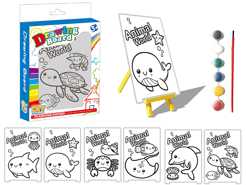 DIY Color Filling Drawing Board(Ocean Pattern)