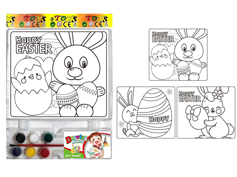 DIY Coloured Drawing Toys(Easter Pattern)