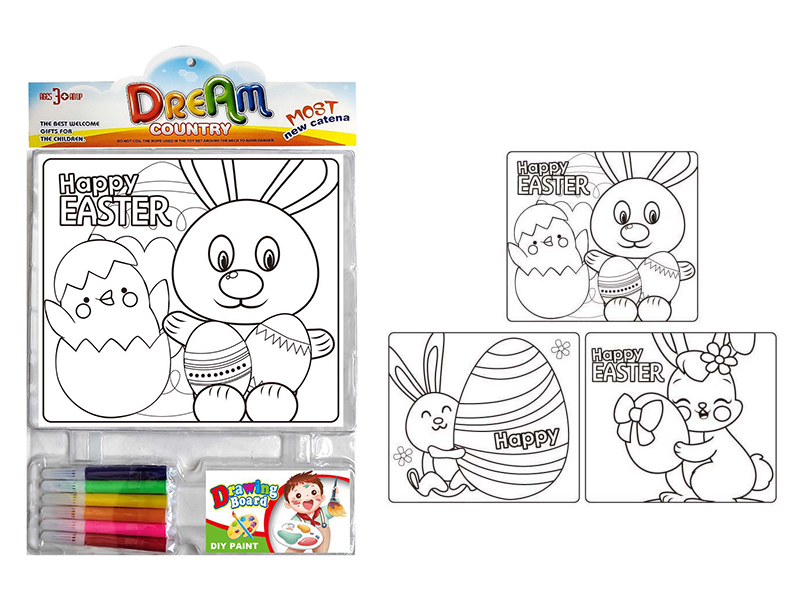 DIY Coloured Drawing Toys(Easter Pattern)