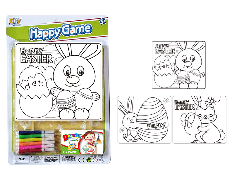 DIY Coloured Drawing Toys(Easter Pattern)