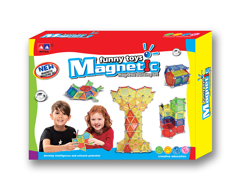 27MM Magnetic Sticks Building Blocks 180pcs