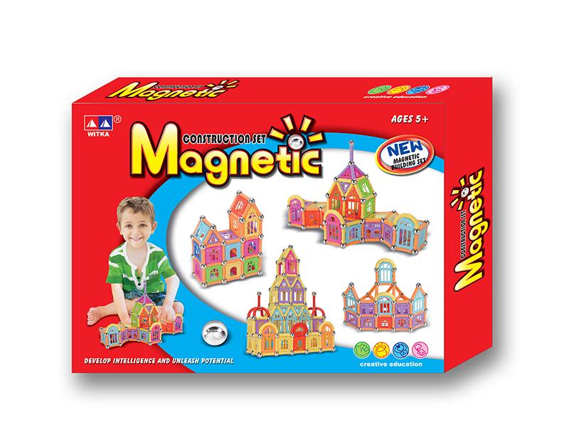 27MM Magnetic Sticks Building Blocks 180pcs