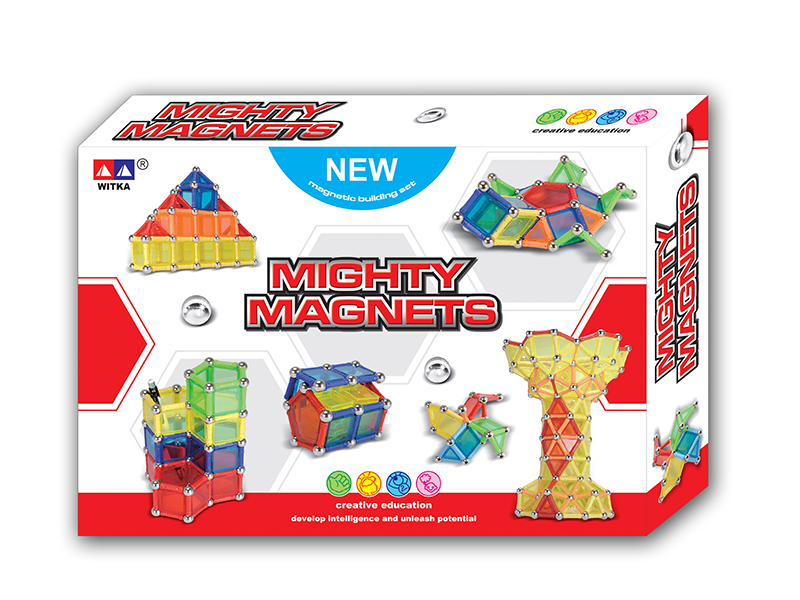 27MM Magnetic Sticks Building Blocks 258pcs