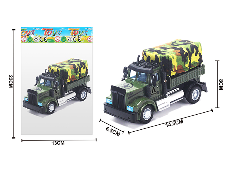 1:64 Alloy Pull Back American Truck