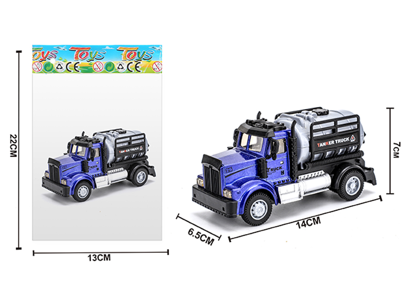 1:64 Alloy Pull Back American Oil Truck