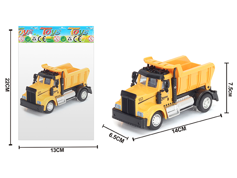 1:64 Alloy Pull Back American Engineering Mining Truck