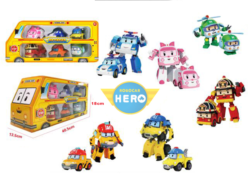 Poli Transforming Car Robot