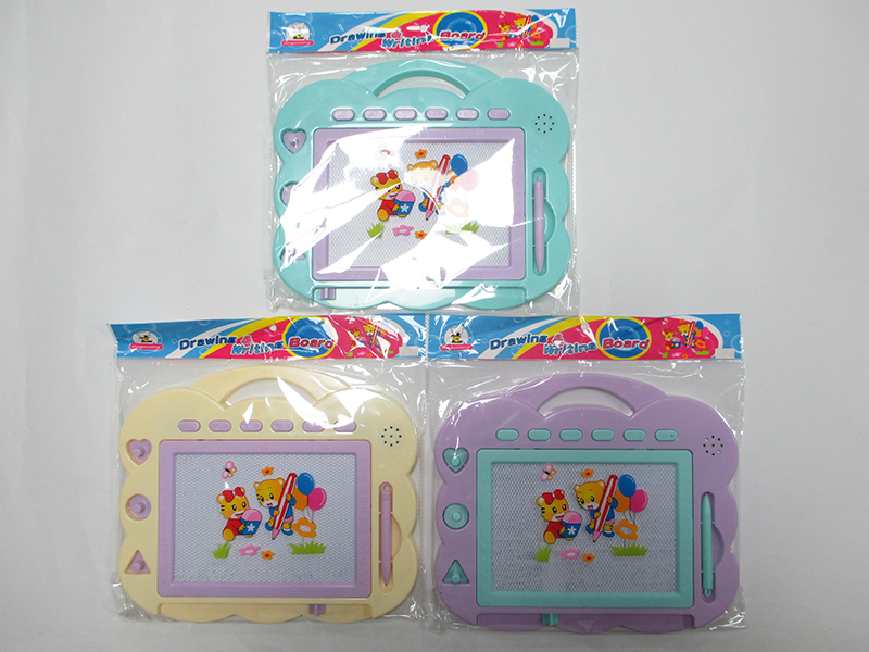 Macaron Magnetic Drawing Board Toy With Music