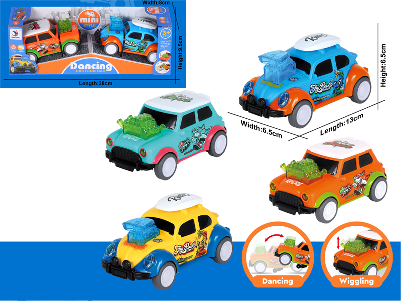 2PCS FrictionMini Car