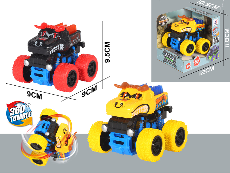 Friction Four-Wheel Drive Bullfighting Vehicle