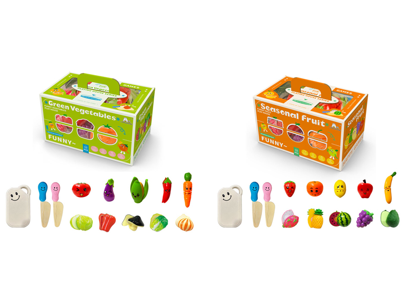 Cutting Fruit And Vegetable Toy Set