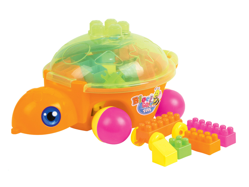 46PCS Cartoon Turtle Building Blocks