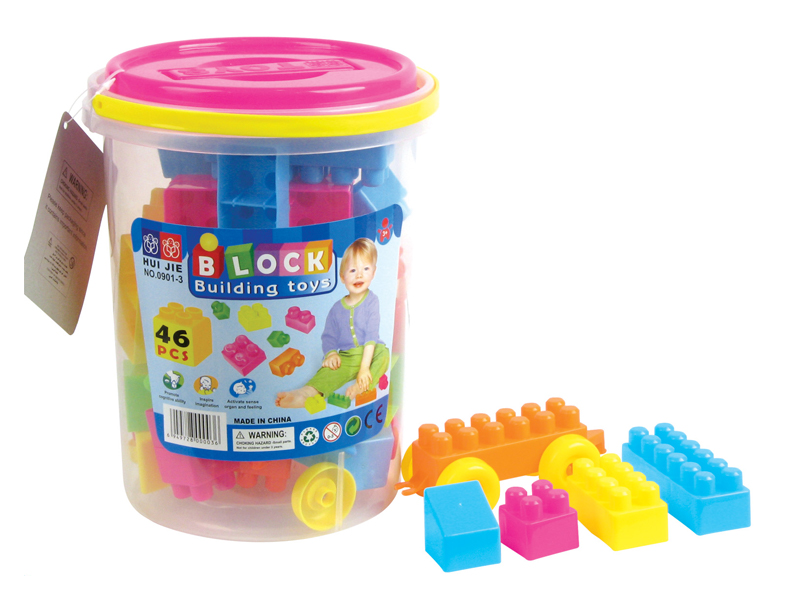 46PCS Drum Building Blocks