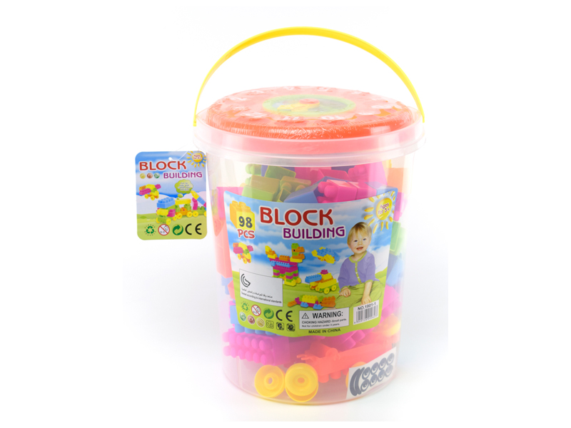 98PCS Clock Bucket Building Block