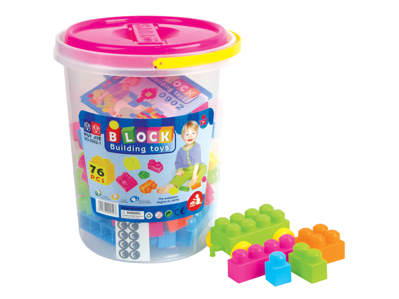 76PCS Drum Building Blocks