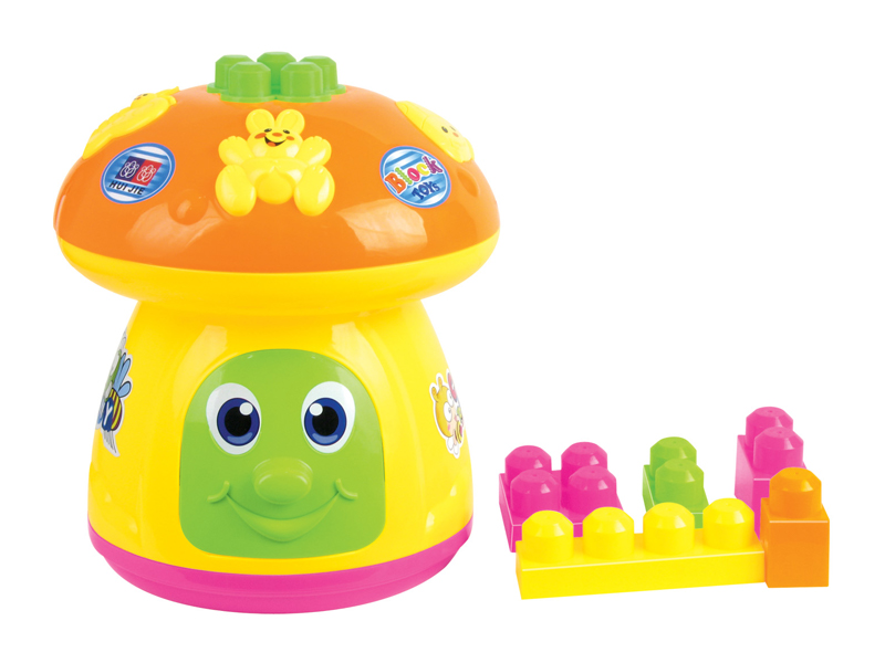 32PCS Cartoon Mushroom Building Blocks