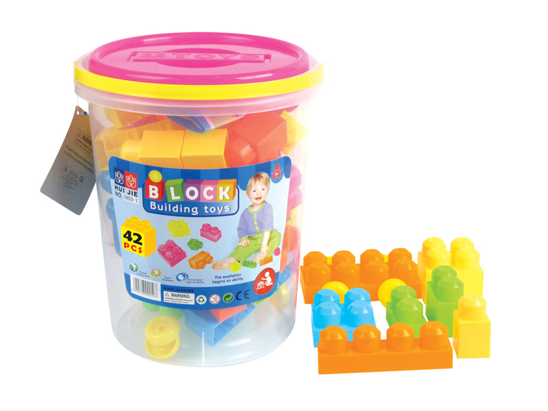 42PCS Drum Building Blocks