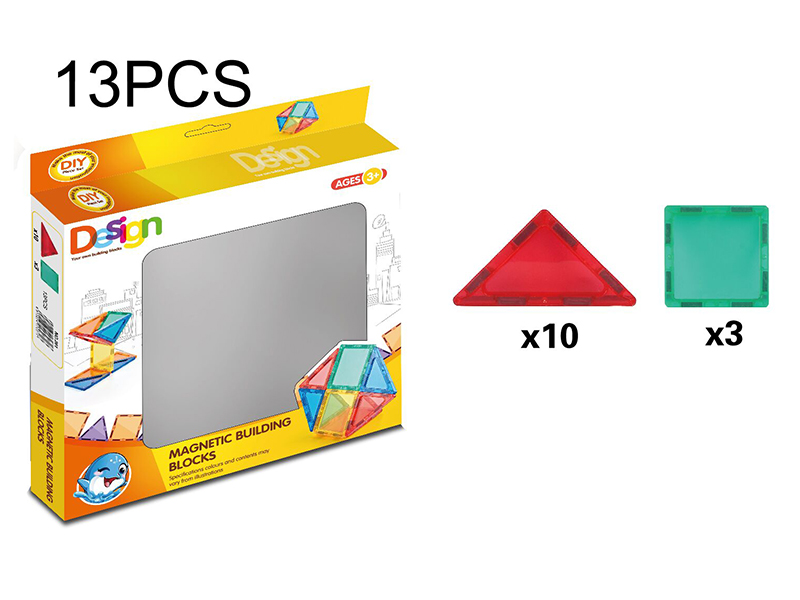 Magnetic Building Blocks 13pcs