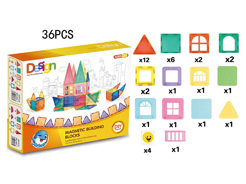 Magnetic Building Blocks 36pcs
