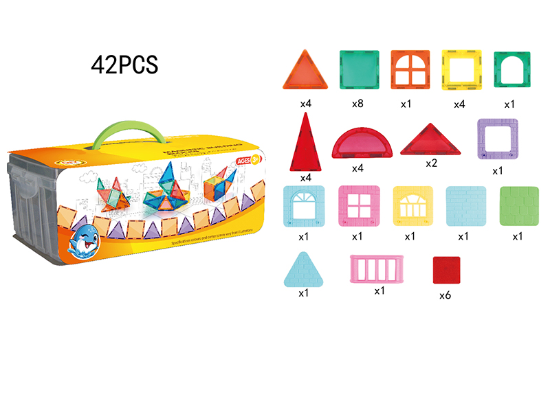 Magnetic Building Blocks 42pcs