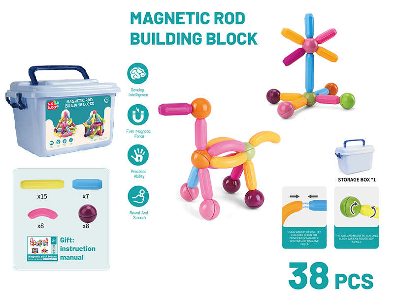 Magnetic Sticks 38pcs