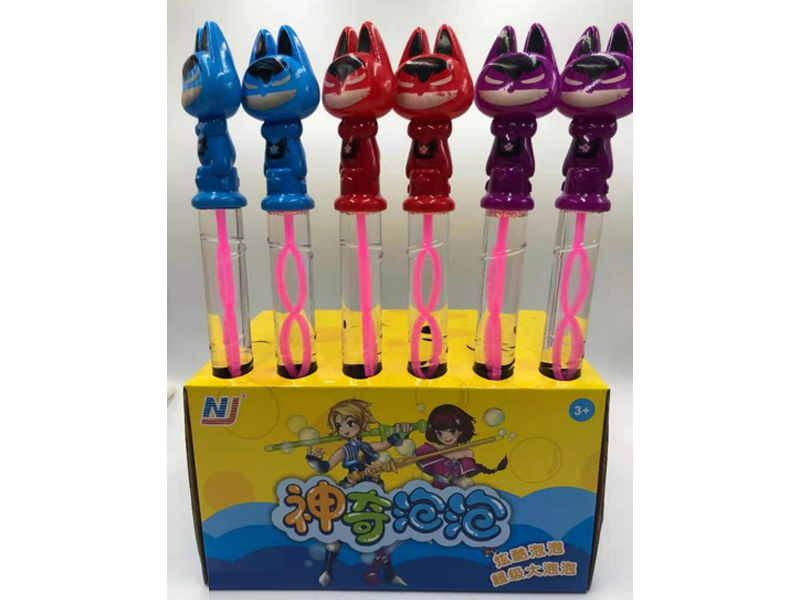 24Pcs Hero Cartoon Bubble Stick