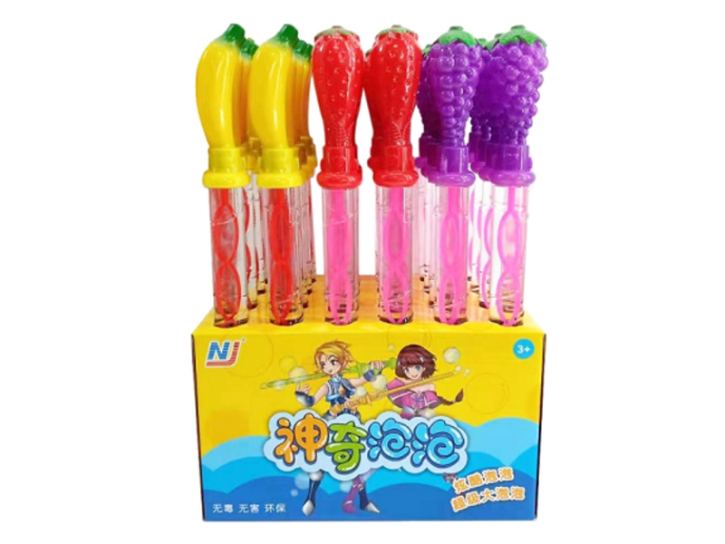 24Pcs Fruit Bubble Stick