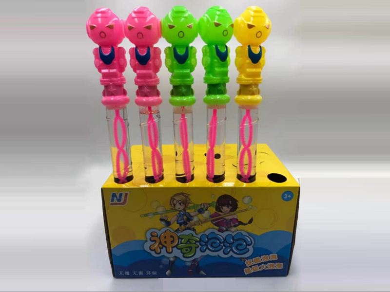 24Pcs Robot Bubble Stick