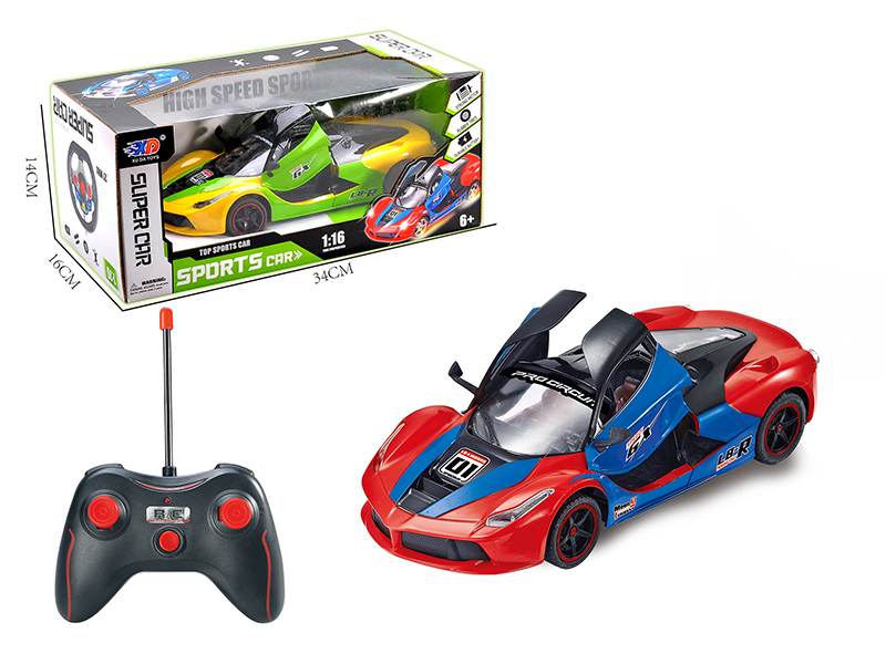 1:16 Ferrari 5-Channel Automatic Open Door Remote Control Race Car(Without Batteries)