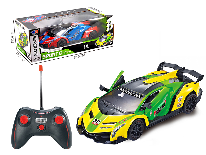 1:14 Lamborghini Veneno 5-Channel Automatic Open Door Remote Control Race Car(Without Batteries)