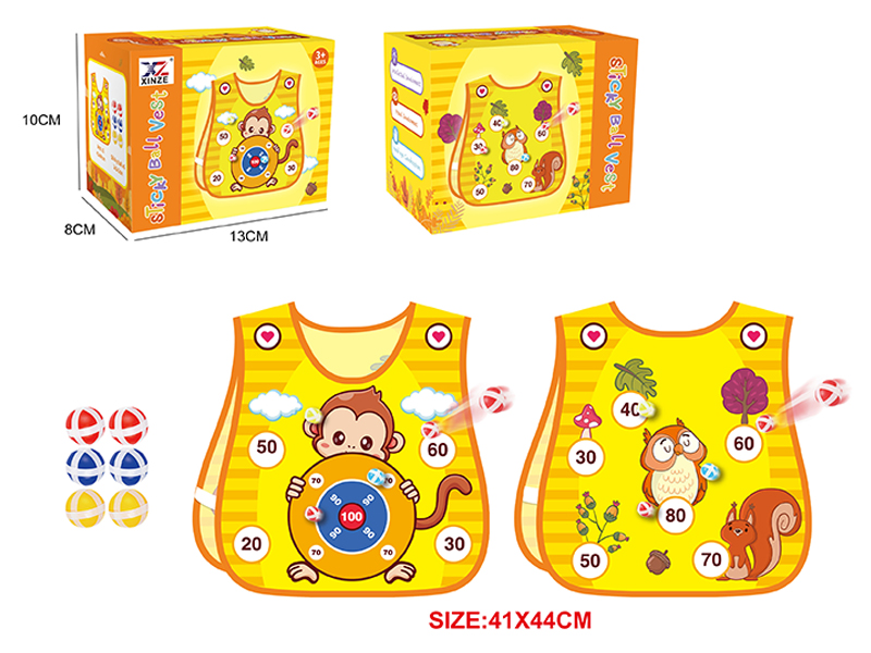 Sticky Ball Vest Toy