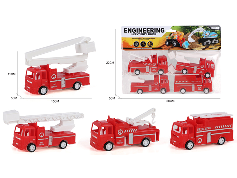 Pull Back Fire Engine