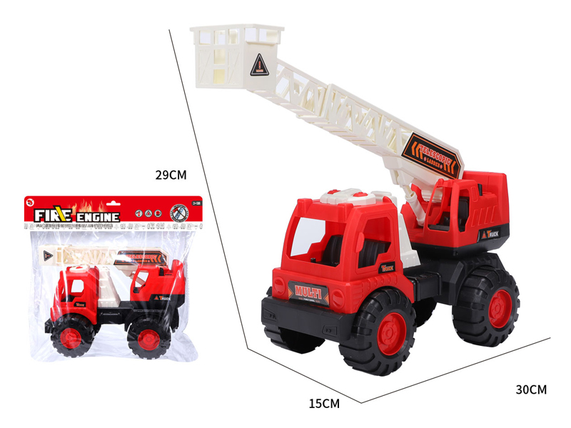 Extra Large Slide Fire Ladder Truck