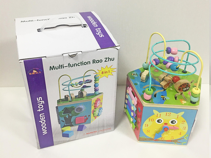 Wooden Multifunctional Pentahedron With Music