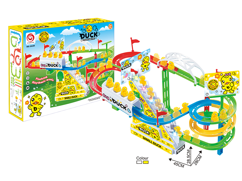 B/O Yellow Duck Bidirectional Track With Light And Music