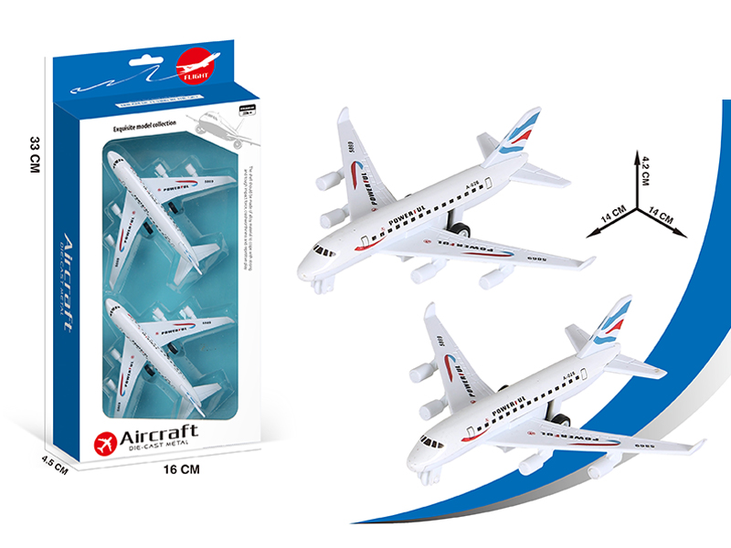 Pull Back Aircraft Alloy Series