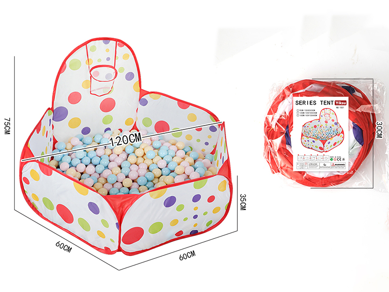 1.2M Children's Tent With Basketball Hoop