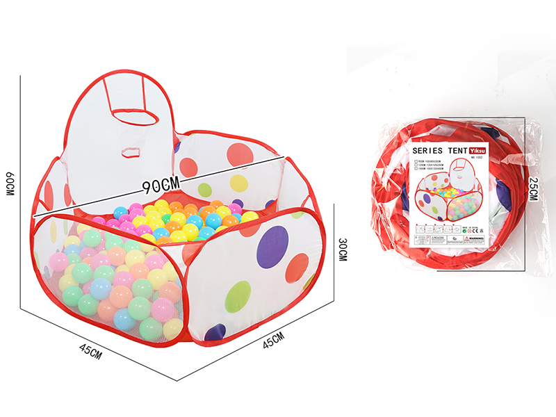 0.9M Children's Tent With Basketball Hoop