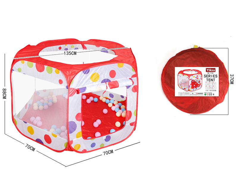Polka Dot Pattern Children's Tent