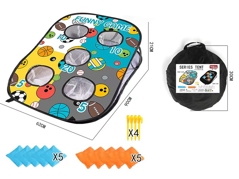 Throw Sandbag Game Tent