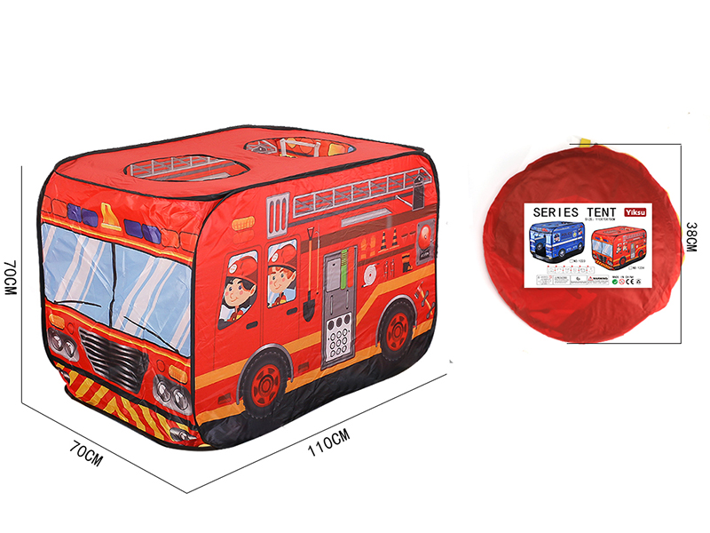 Fire Engine Shape Children's Tent