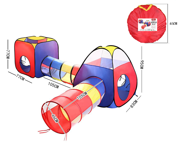 Children's Tent Four-Piece Set